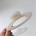 Hollow Out Oval Hair Claw - DippedShop Wholesale - #4387