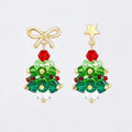 Christmas Tree Drop Earrings - DippedShop Wholesale - #5315