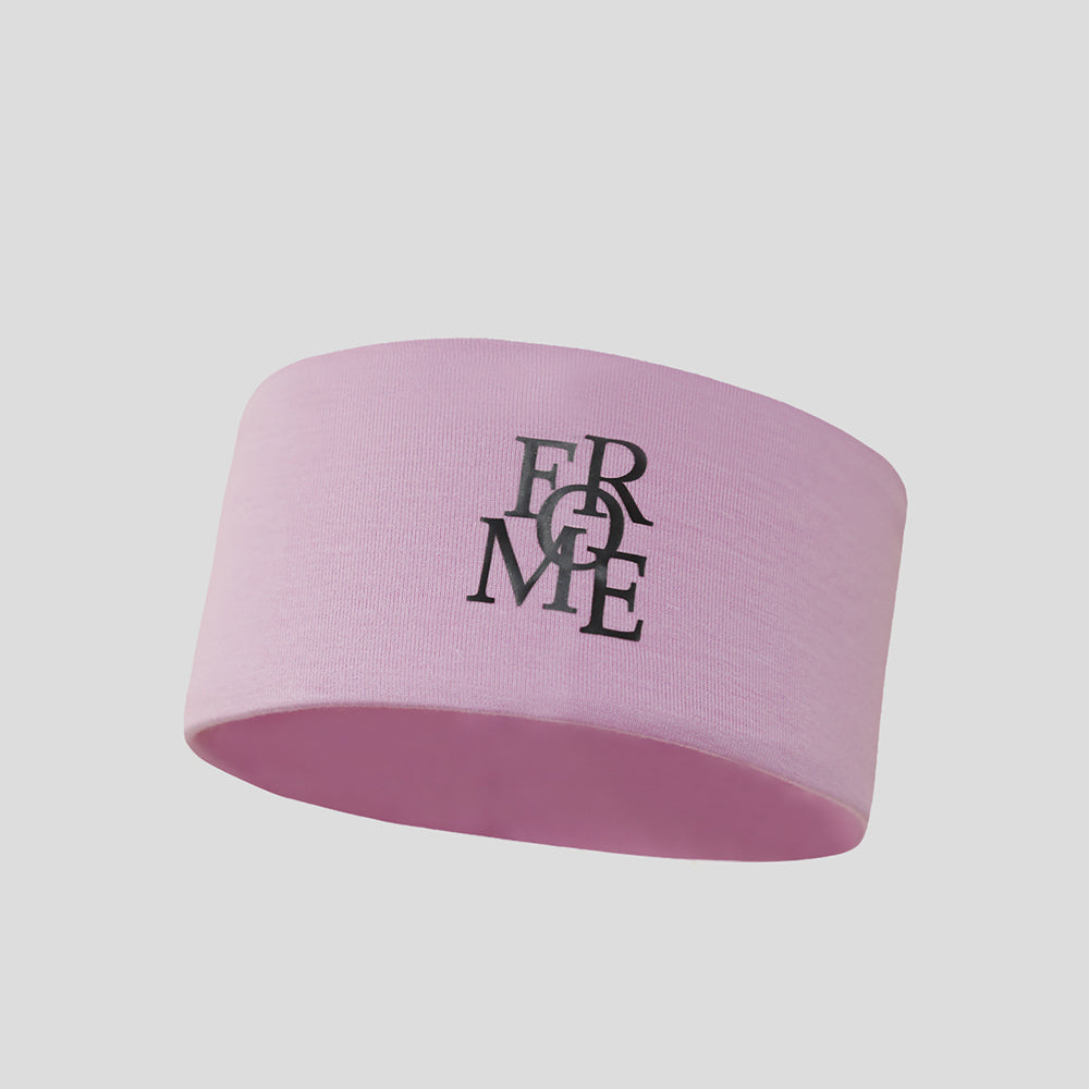 Wide Elastic Letter Print Headband - DippedShop Wholesale - #3987