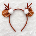 Reindeer Antler Plush Headband - DippedShop Wholesale - #8035