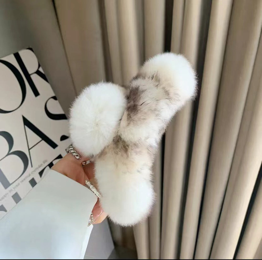Faux Fur Hair Claw - DippedShop Wholesale - #6723