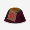 Color Block Splice Floral Jacquard Bucket Hat 6W6HAT634