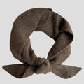 Solid Color Wool Knit Triangle Scarf 6W6NSW277