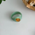 Natural Stones Irregular Weave Resin Bracelets 6W6JBR621