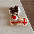 Crochet Christmas Tree Hair Clip - DippedShop Wholesale - #0835