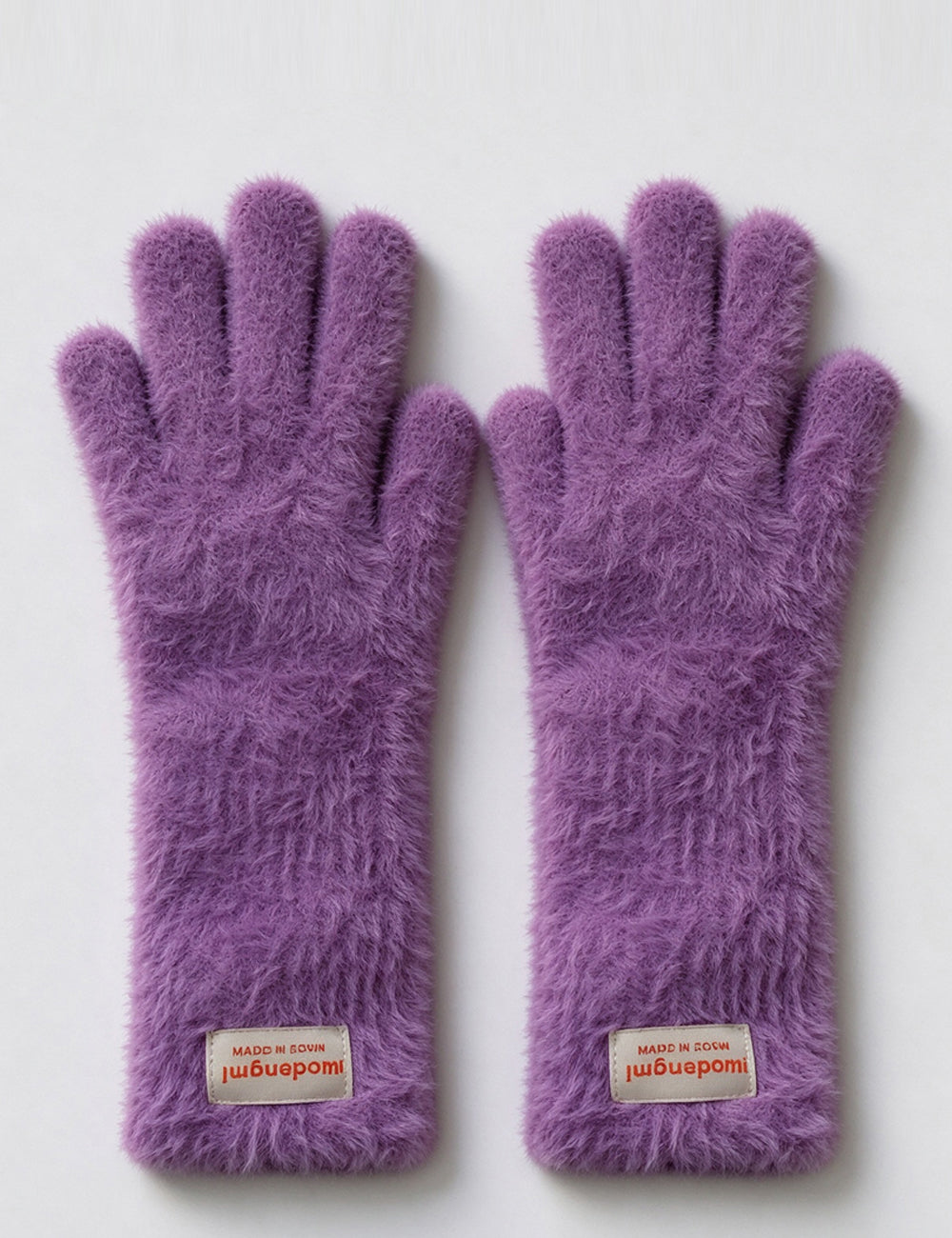 Fuzzy Plush Touchscreen Gloves - DippedShop Wholesale - #6371