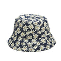 Vintage Floral Print Reversible Beach Bucket Hat MK2BW6W6HAT75