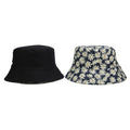 Vintage Floral Print Reversible Beach Bucket Hat MK2BW6W6HAT75