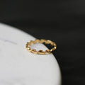 Gold Plated Stackable Ring - DippedShop Wholesale - #2483
