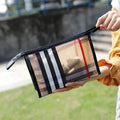 Simple Transparent PVC Travel Portable - DippedShop Wholesale - #5171