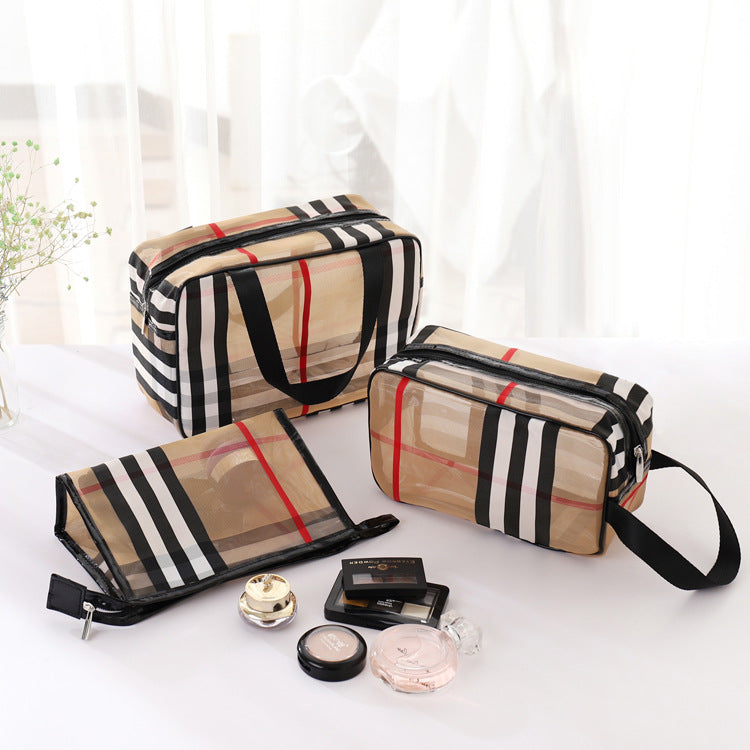 Simple Transparent PVC Travel Portable - DippedShop Wholesale - #4099
