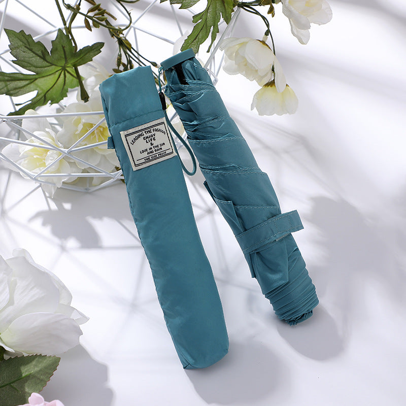 Solid Color Lightweight Compact Folding Umbrella DP26UL11