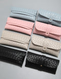 Braided PU Sunglasses Case - DippedShop Wholesale - #8963