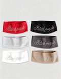 Rhinestone Letter Wide Headband - DippedShop Wholesale - #5139