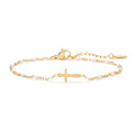 Cross Bead Chain Bracelet - DippedShop Wholesale - #4643