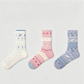 Winter Thick Warm Fleece Soft Crew Socks 6W8FSO776