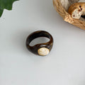 Natural Stones Irregular Weave Resin Bracelets 6W6JBR621