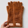 Fuzzy Plush Touchscreen Gloves - DippedShop Wholesale - #2979