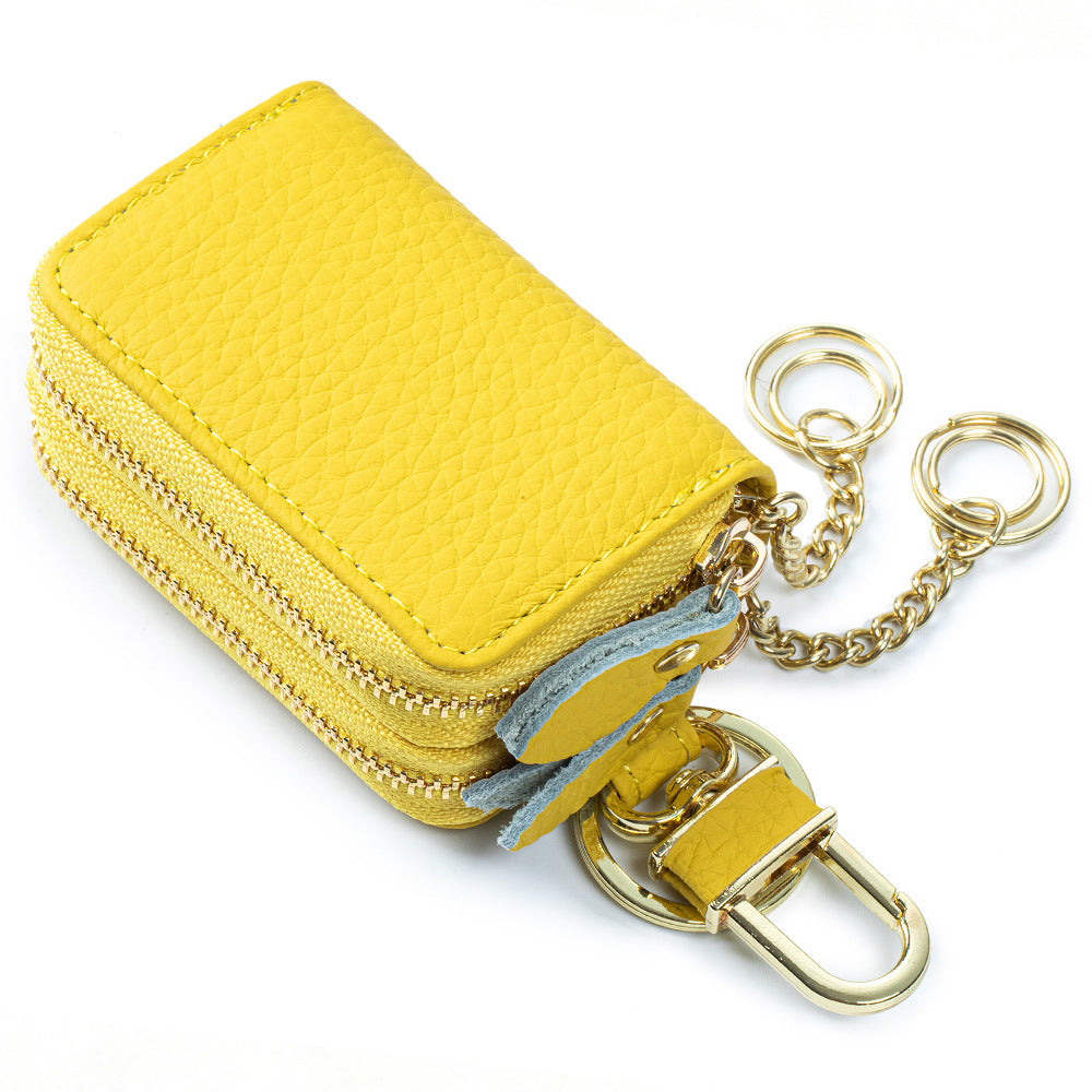 Dual Zipper Car Key Case - DippedShop Wholesale - #3683