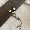 Wooden Hat Pendant Necklace - DippedShop Wholesale - #6131