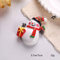 Christmas Snowman Christmas Tree Festive Magnet 6H7HBW567