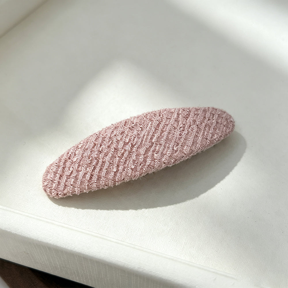 Simple Ruched Fabric No Crease Hair Clip 6W6HCP1620