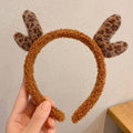 Reindeer Antler Plush Headband - DippedShop Wholesale - #7187
