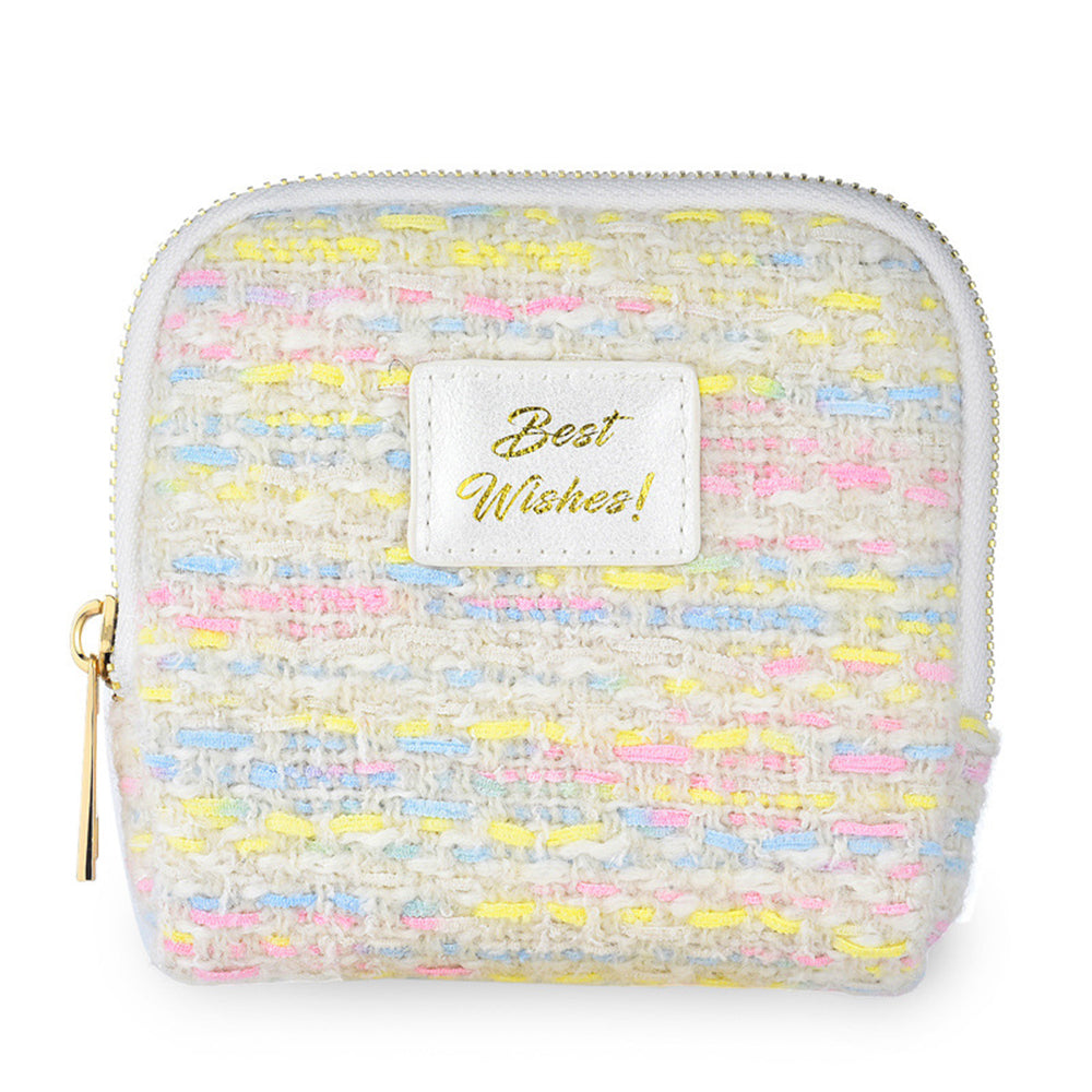 Tweed Jewelry Organizer Pouch - DippedShop Wholesale - #8355
