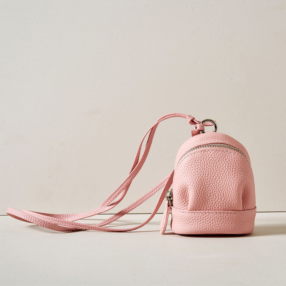 Mini Backpack Shaped Leather Coin Purse 6W10BWB304