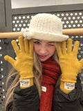Minimalist Solid Color Full Finger Warm Gloves 6W6GLO88