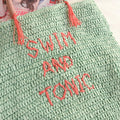 Minimalist Straw Beach Tote - DippedShop Wholesale - #1267