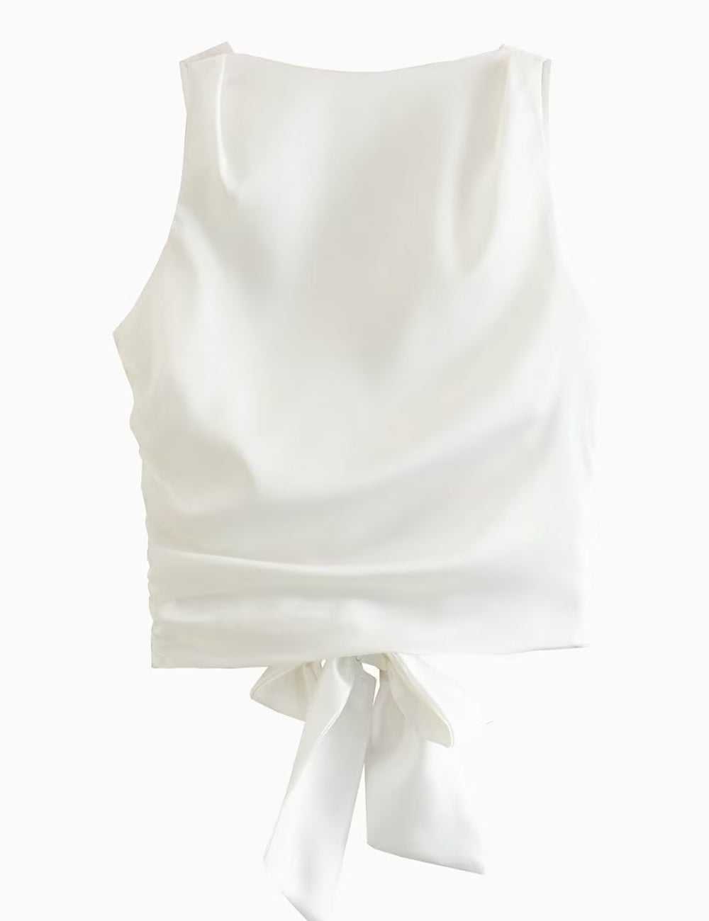 Sexy Backless Tie Back Cropped Top DP25D425