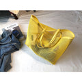 Stylish Solid Color Large Capacity Tote Bag 8CW6BBG462L