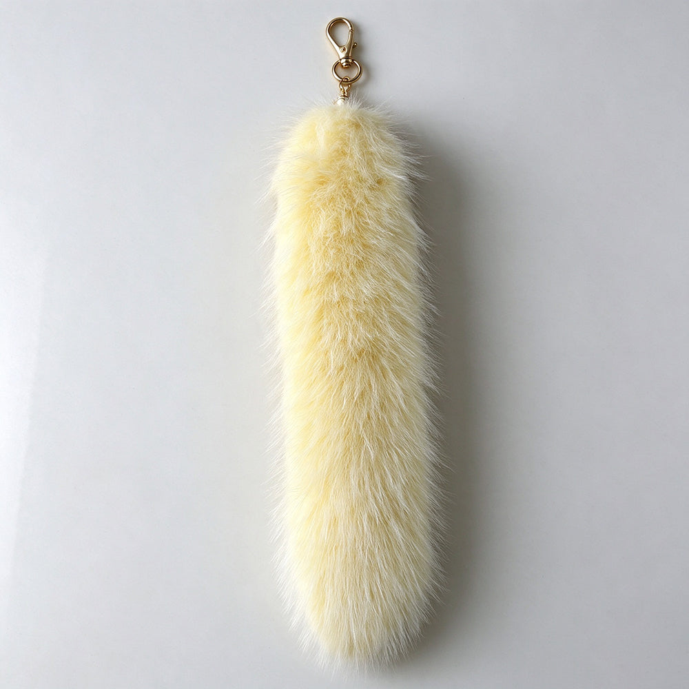 Fluffy Furry Tail Keychain - DippedShop Wholesale - #0115