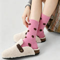Winter Thick Warm Fleece Soft Crew Socks 6W8FSO776