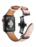 Simple Solid Color PU Leather Watch Band 6W6JWA118