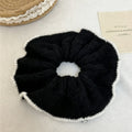 Chic Color Block Handmade Knit Scrunchies 6W6HSR382