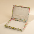 Vintage Embroidered Floral Large Capacity Jewelry Box 6H13HSJ144