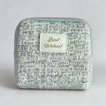 Tweed Jewelry Organizer Pouch - DippedShop Wholesale - #1571