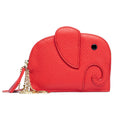Cute Elephant Leather Mini Coin Purse 6W10BWB303