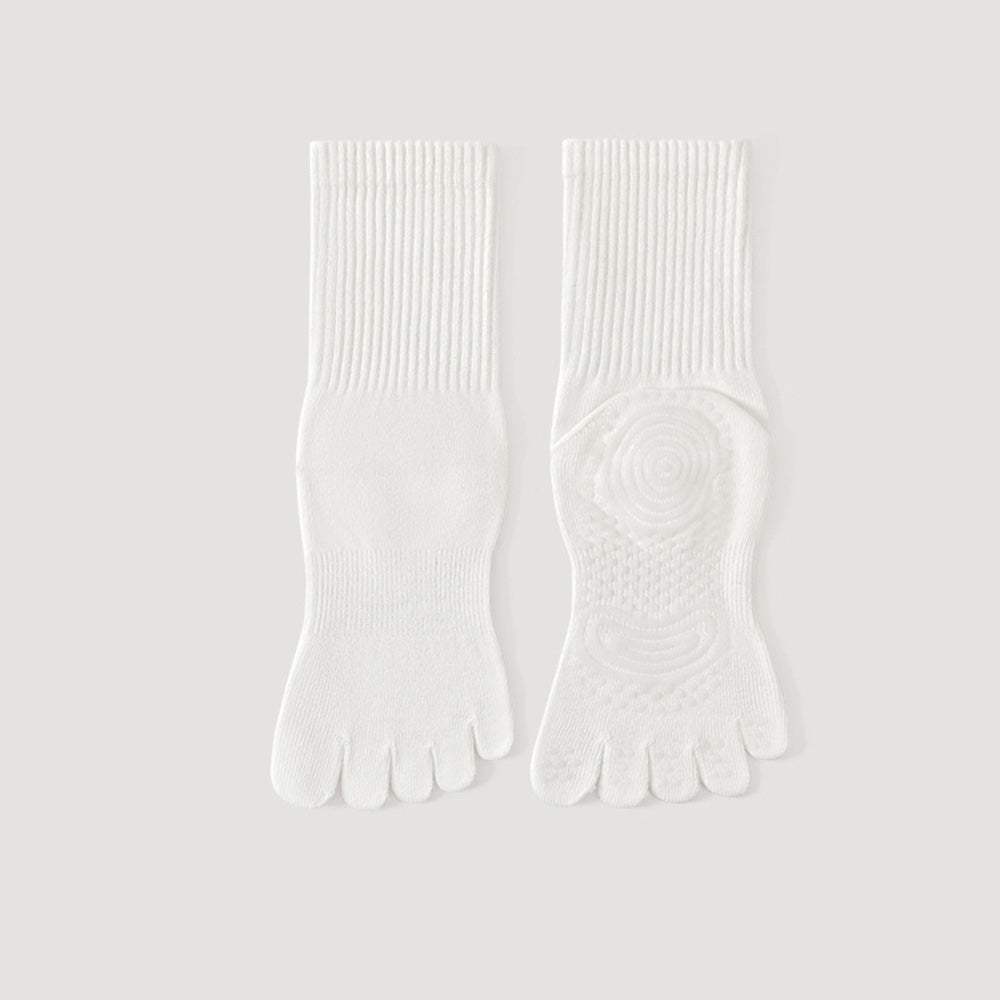 Simple Non-Slip Pilates Yoga Grip Toe Socks 6W8FSO860