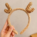 Reindeer Antler Plush Headband - DippedShop Wholesale - #9955