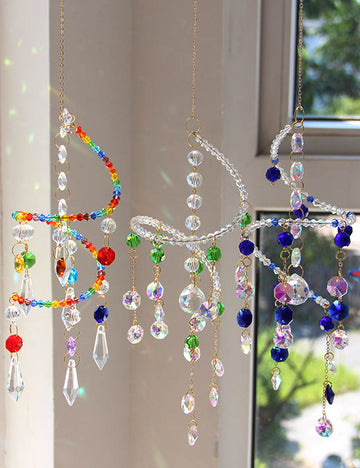 Iridescent Crystal Suncatcher - DippedShop Wholesale - #7603