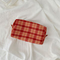 Retro Color Block Plaid Travel - DippedShop Wholesale - #3363