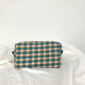 Retro Color Block Plaid Travel - DippedShop Wholesale - #7203