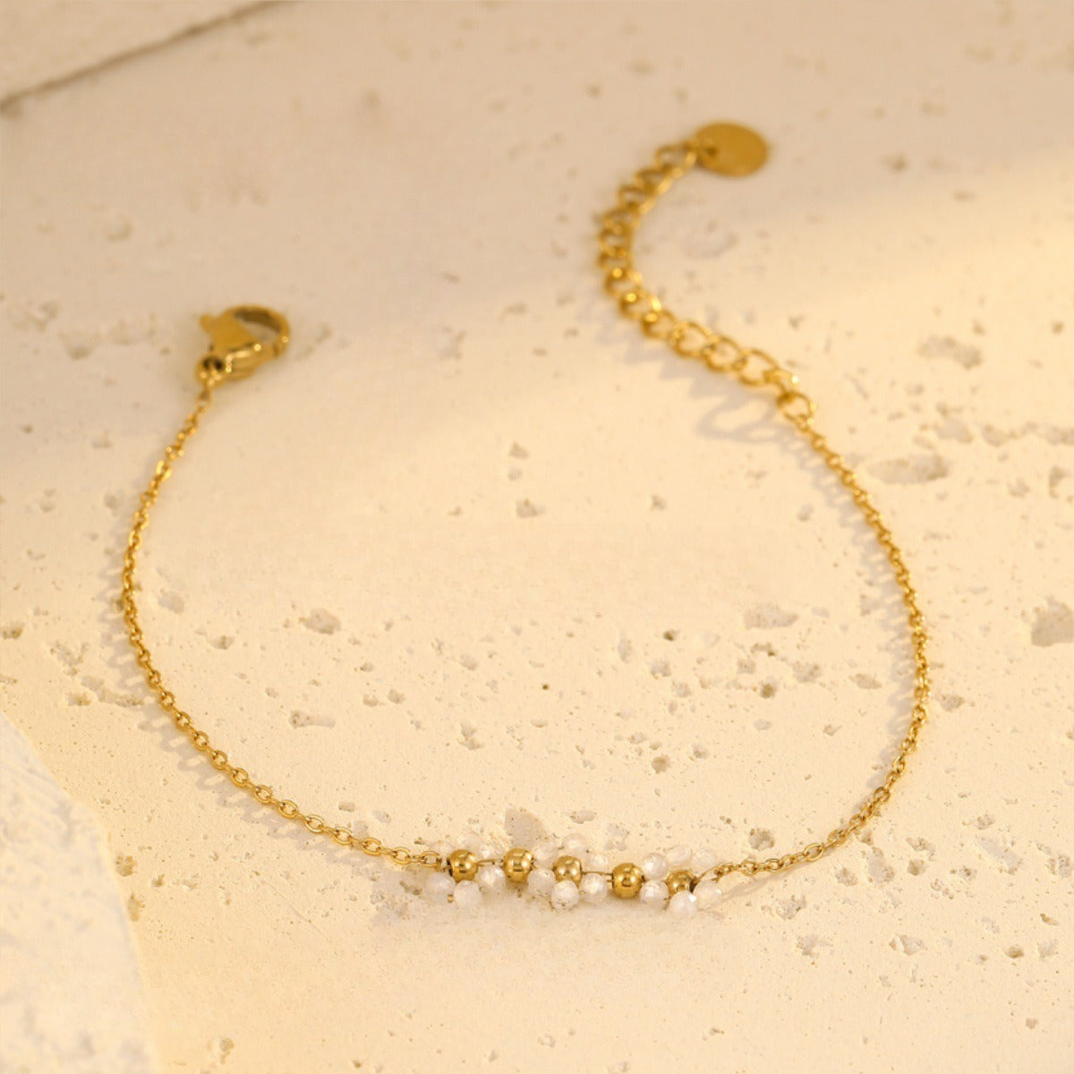 Elegant Gold Plated Daisy Link - DippedShop Wholesale - #7891