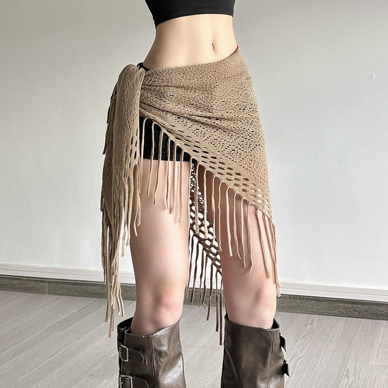 Boho Crochet Hip Wrap - DippedShop Wholesale - #6851