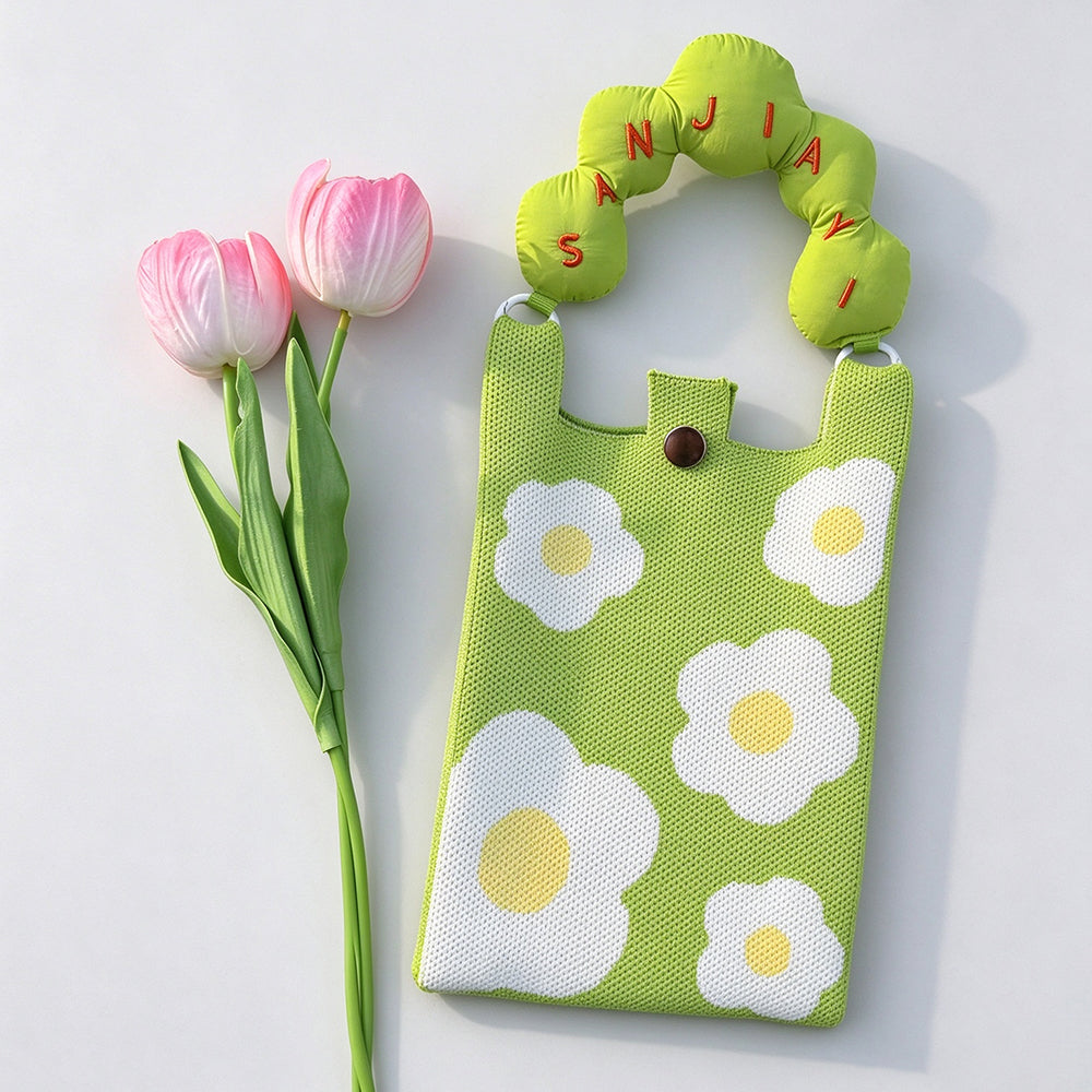 Cute Cartoon Knit Cell Phone - DippedShop Wholesale - #9987