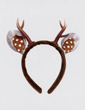 Reindeer Antler Plush Headband - DippedShop Wholesale - #0579