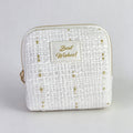 Tweed Jewelry Organizer Pouch - DippedShop Wholesale - #4339